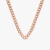 Cuban Link Chain Necklace - 3 mm - Image 4
