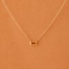 Dainty Citrine Necklace - Image 4
