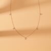 Dainty Diamond by the Yard Necklace - Image 5