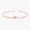 Dainty Diamond Eye Bracelet - Image 4