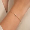Dainty Diamond Eye Bracelet - Image 5