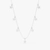 Dainty Star Drop Necklace - Image 2