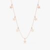 Dainty Star Drop Necklace - Image 3
