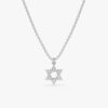Dainty Star of David Charm Necklace - Image 2