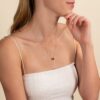 Dark Blue Sapphire Necklace - Image 4