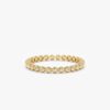925 Sterling Silver Diamond 925 Sterling Silver Eternity Ring