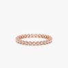 Diamond eternity ring with a classic eternity setting and polished finish