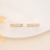 925 Sterling Silver Diamond and Baguette Opal Ring - Image 4