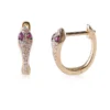 Diamond and Emerald Hoops - Image 5