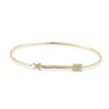 Diamond Arrow Latch Bracelet