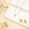 Diamond Ball Necklace with a subtle sparkle for versatile styling