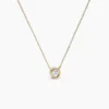 Diamond Bezel Necklace | Diamond Necklace | Diamond Necklace for women - Image 6
