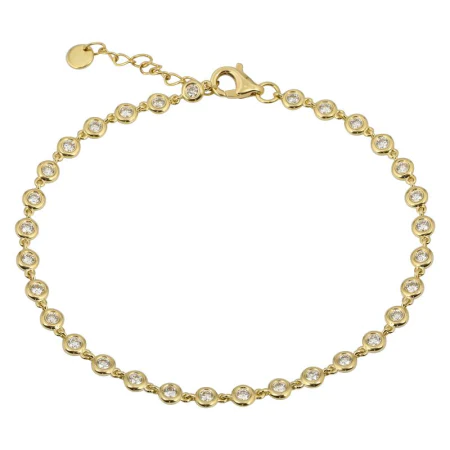 Diamond Bezel Set Tennis Bracelet