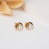 Diamond Bezel Studs - Image 5