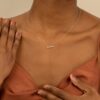 Diamond Bubble Necklace - Image 4