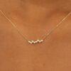 Diamond Bubble Necklace - Image 5