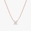 Diamond Butterfly Necklace - Image 4