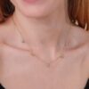 Diamond Butterfly Station Necklace - Image 3