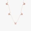 Diamond Butterfly Station Necklace - Image 4