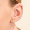 Diamond Butterfly Studs - Image 5