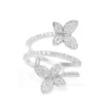 Diamond Butterfly Wrap Diamond Ring - Image 2