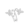 Diamond Butterfly Wrap Diamond Ring - Image 3