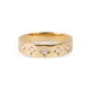 Diamond Celestial Ring with delicate pave-set CZ stones