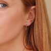Diamond Chain Earrings - Image 4