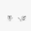 Diamond Chevron Studs - Image 2