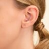 Diamond Chevron Studs - Image 5