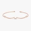 Diamond Crescent Moon Station Bracelet - Image 5