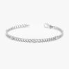 Diamond Cuban Chain Station Bracelet - Image 2