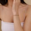 Diamond Cuban Chain Station Bracelet - Image 4