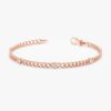 Diamond Cuban Chain Station Bracelet - Image 6