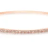 Diamond Double Bar Latch Bracelet - Image 5