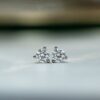 Diamond Earrings, Solitaire Stud Earrings, Round Diamond Stud Earrings - Image 4