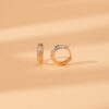 Diamond Edge Hoops - Image 3