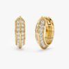 Diamond Edge Hoops - Image 4