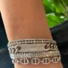 Diamond Equestrian Link Bracelet - Image 3