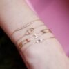 Diamond Eye Cutout Bracelet - Image 4