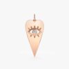 Diamond Eye Heart Charm - Image 5