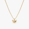 Diamond Eye Lash Necklace