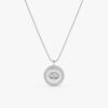 Diamond Eye Medallion with Ball Chain - Image 2