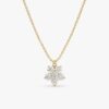 Diamond Flower Necklace
