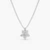 Diamond Flower Necklace - Image 2