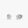 Diamond Flower Studs - Image 2
