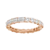 Diamond Half And Half Eternity Band - Image 2
