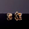 Diamond Handcuff Studs - Image 4