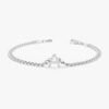 Diamond Initial Cuban Chain Bracelet - Image 2