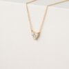 Diamond Inlay Heart Necklace - Image 7